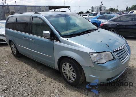 2008 Chrysler Town & Country Limited из США, поврежденный, VIN 2A8HR64X38R134403
